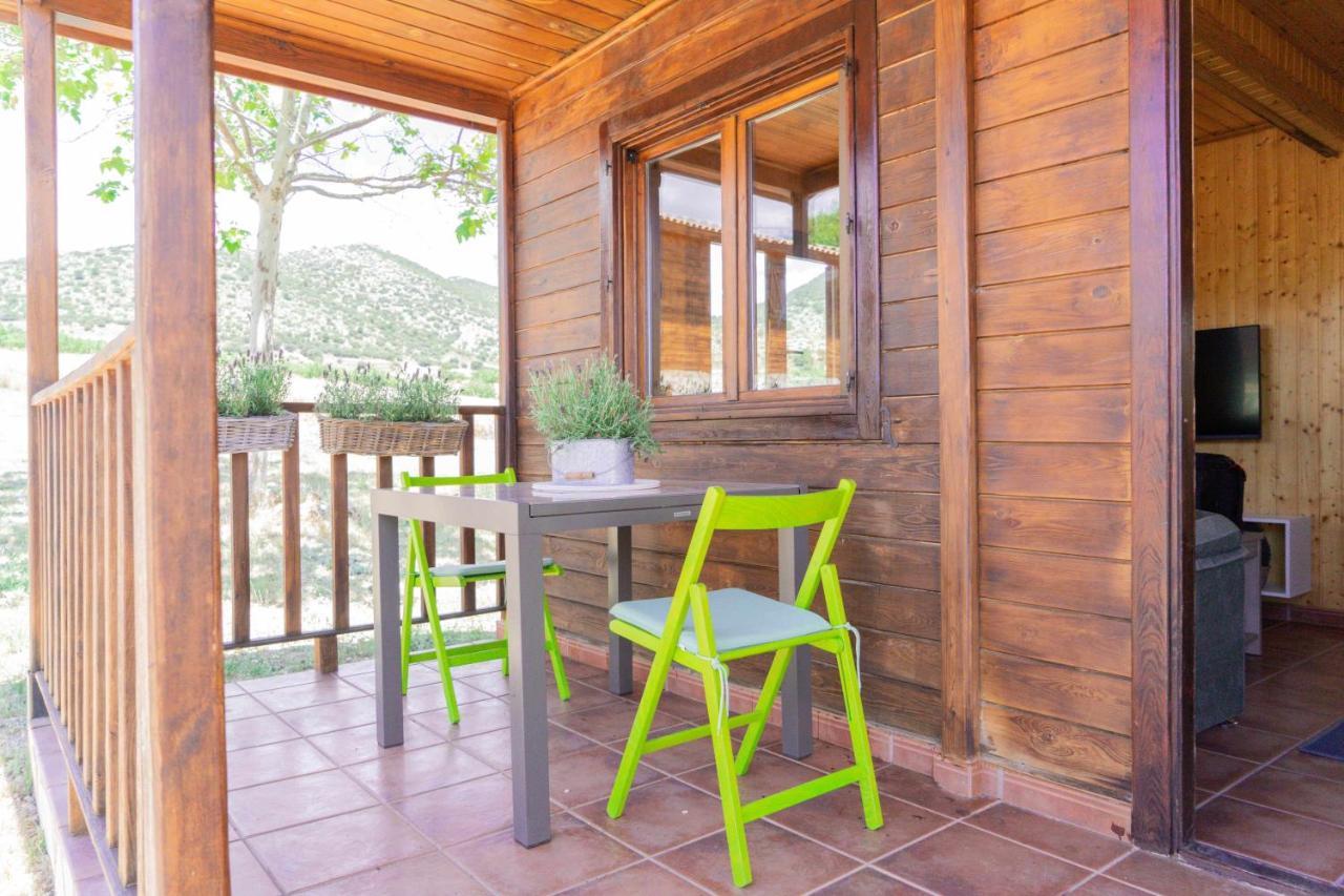 Aldea Los Odres - Cabanas De Madera De 1ª Con Piscina Privada Y Bbq En La Puerta 莫拉塔利亚 外观 照片