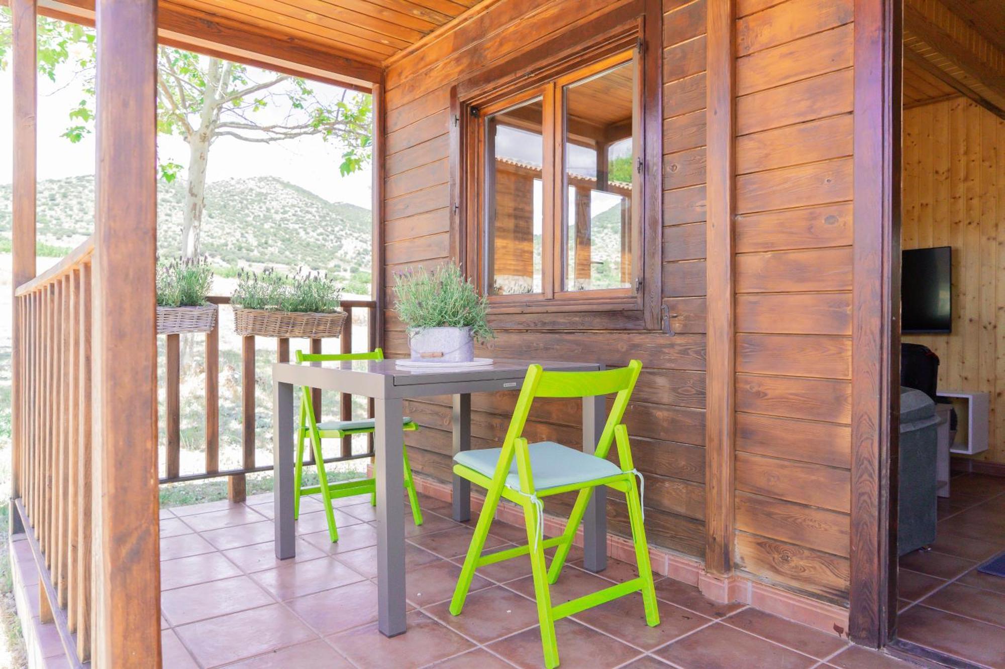Aldea Los Odres - Cabanas De Madera De 1ª Con Piscina Privada Y Bbq En La Puerta 莫拉塔利亚 客房 照片