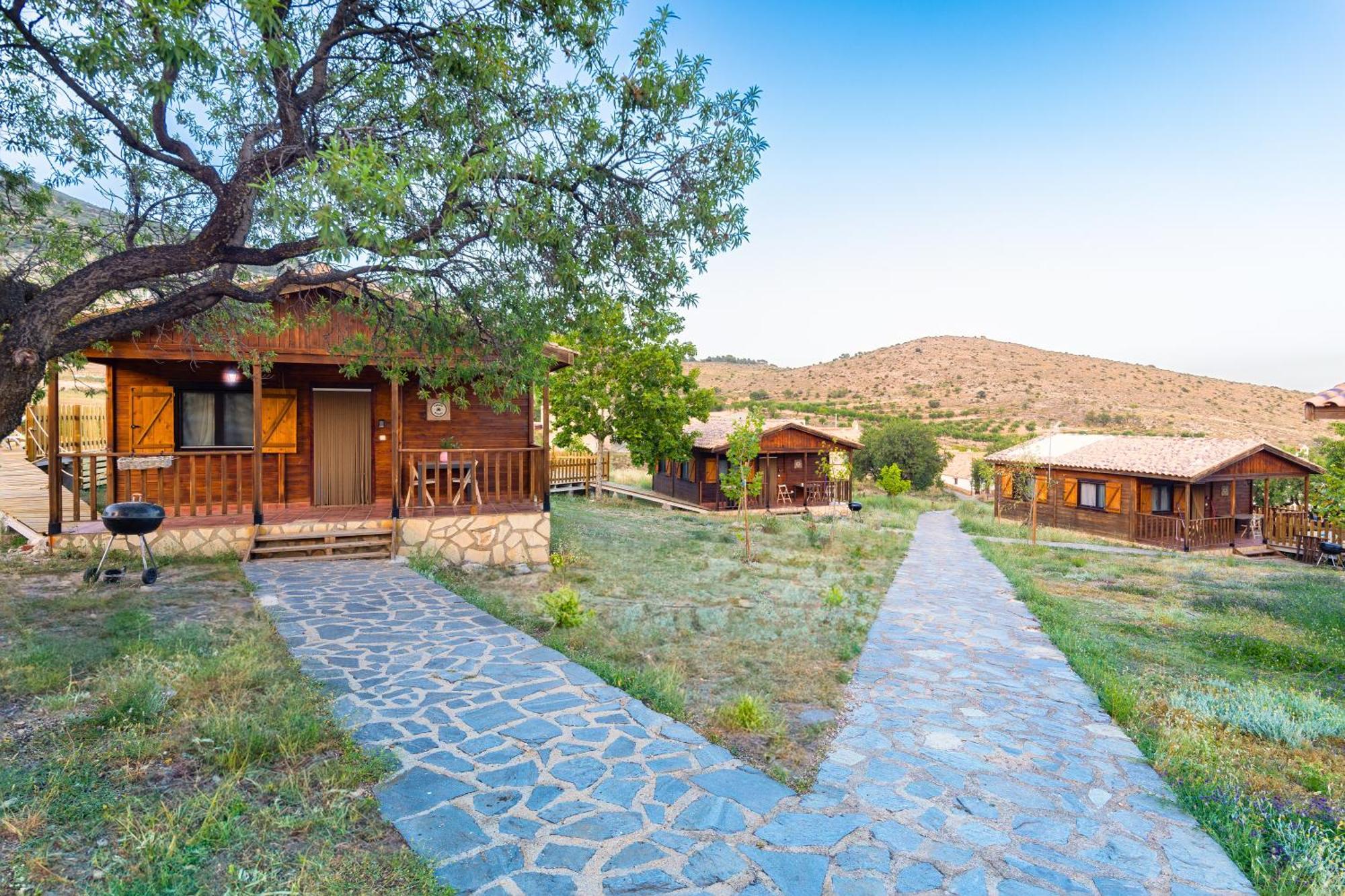 Aldea Los Odres - Cabanas De Madera De 1ª Con Piscina Privada Y Bbq En La Puerta 莫拉塔利亚 客房 照片